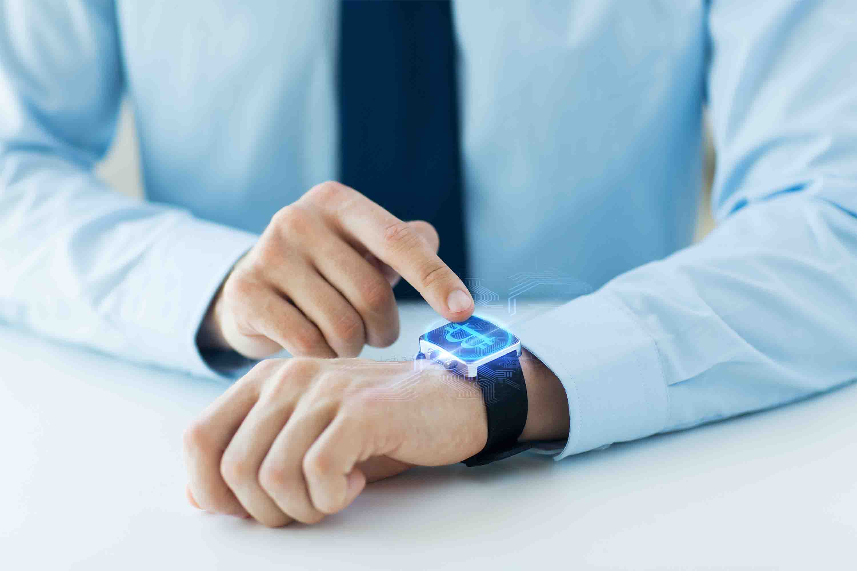Intelligent wearable touch chip solution
